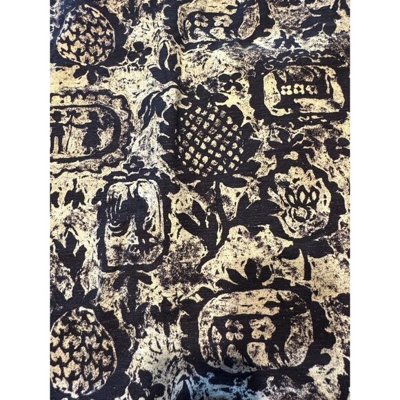 Vintage Sleeveless Small Dress Exclusive Brookhaven Print 50's 60's Button Down - Picture 4 of 10